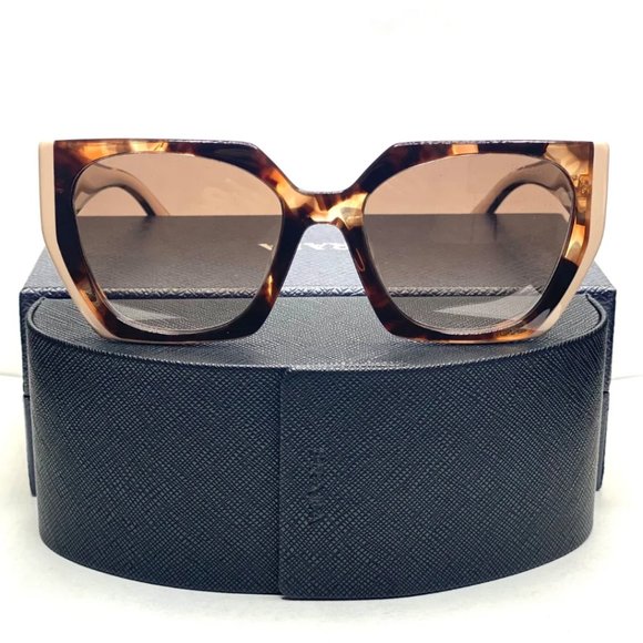TORTOISE CARAMEL PRADA SUNGLASSES - Picture 1 of 1
